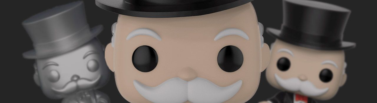 Liste figurines Funko Pop Monopoly par année