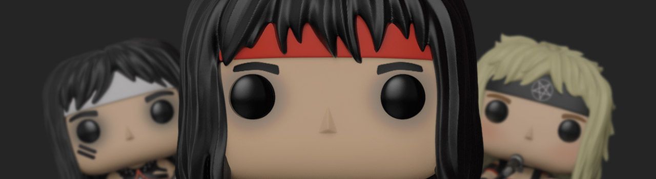 Liste figurines Funko Pop Motley Crue par année