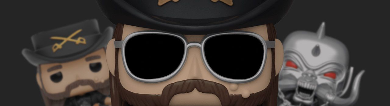 Liste figurines Funko Pop Motörhead par année