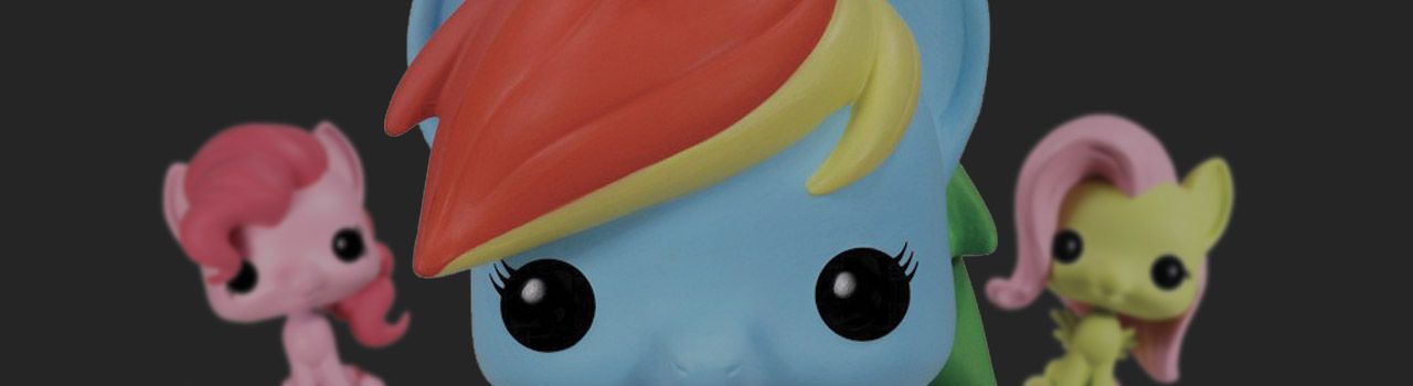 Achat Figurine Funko Pop My Little Pony 4 Rainbow Dash - Pailleté pas cher