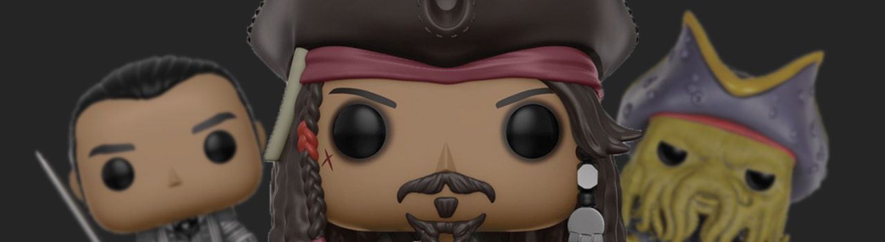 Achat Figurine Funko Pop Pirates des Caraïbes [Disney] 208 Capitaine Barbossa avec Singe - 2 pack pas cher