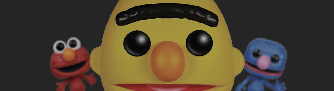 Achat Figurine Funko Pop Sesame Street 4 Bart - Floqué pas cher