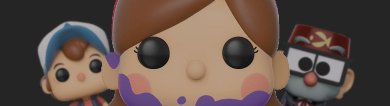 Liste figurines Funko Pop Souvenirs de Gravity Falls par année