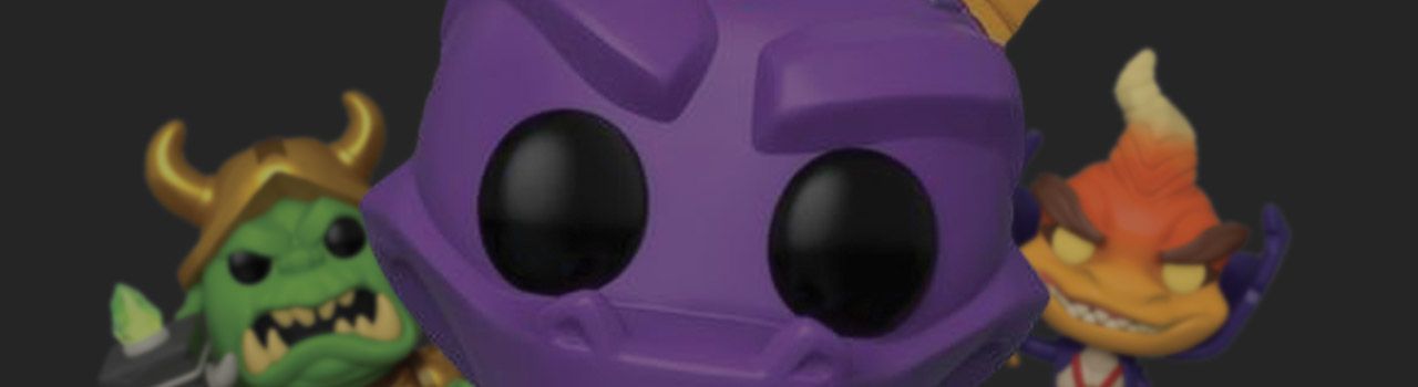 Liste figurines Funko Pop Spyro le Dragon par année