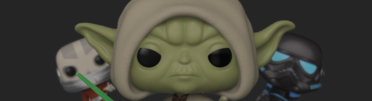 Achat Figurine Funko Pop Star Wars : Battlefront  393 Yoda (Capuché) pas cher