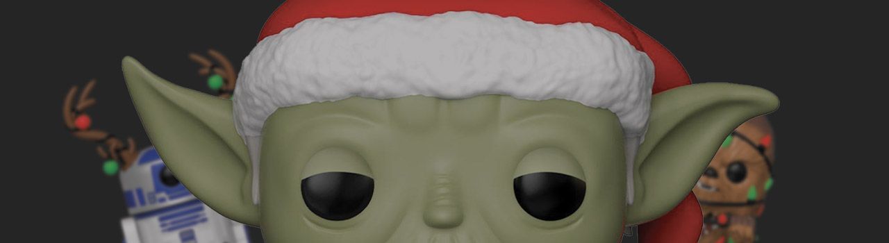 Achat Figurine Funko Pop Star Wars : Noël 277 Yoda - Père Noël pas cher