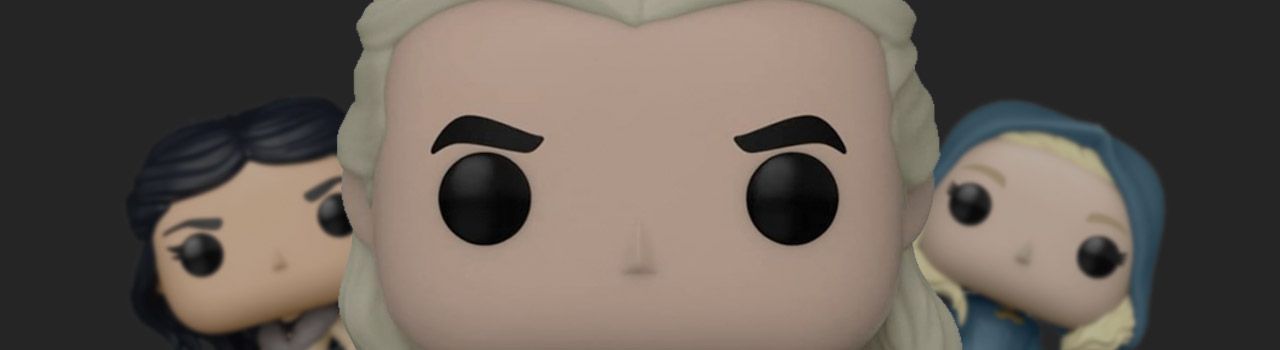 Achat Figurine Funko Pop The Witcher Série Netflix 108 Geralt et Ablette pas cher