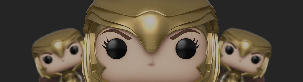 Achat Figurine Funko Pop Wonder Woman 1984 - WW84 330 Wonder Woman Armure en Or - Métallique pas cher