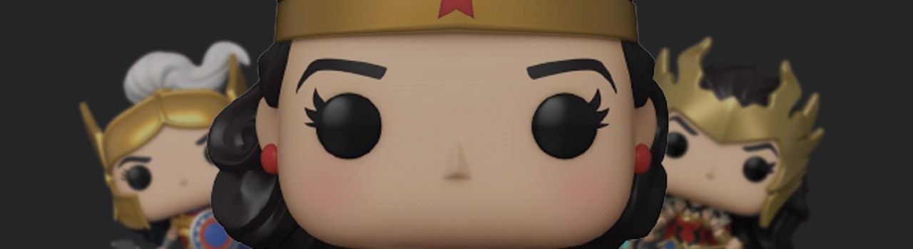 Achat Figurine Funko Pop Wonder Woman 80 ans 390 Wonder Woman (Challenge Of The Gods) pas cher