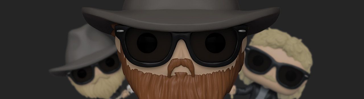 Liste figurines Funko Pop ZZ Top par année