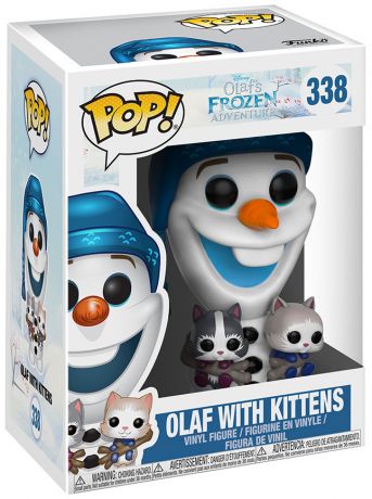 Figurine Funko Pop La Reine des Neiges [Disney] #338 Olaf avec Chatons