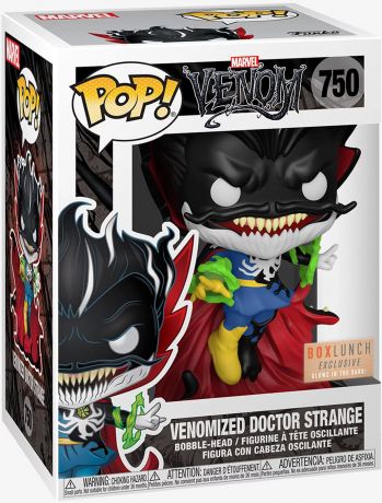 Figurine Funko Pop Venom [Marvel] #750 Doctor Strange vénomisé - Glow in The Dark