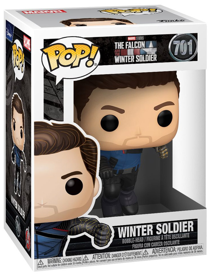 Figurine Pop Falcon et le Soldat de l'Hiver #701 pas cher : Soldat d'Hiver