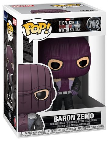 Figurine Funko Pop Falcon et le Soldat de l'Hiver #702 Baron Zemo