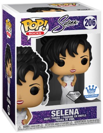 Figurine Funko Pop Selena Quintanilla #206 Selena Quintanilla Robe Blanche