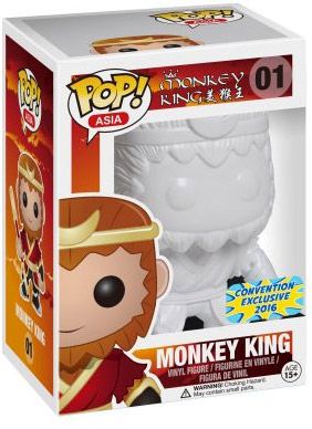 Figurine Funko Pop The Monkey King #01 Monkey King Porcelaine blanche