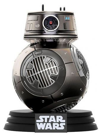 Figurine Funko Pop Star Wars 8 : Les Derniers Jedi #202 BB-9E - Chrome