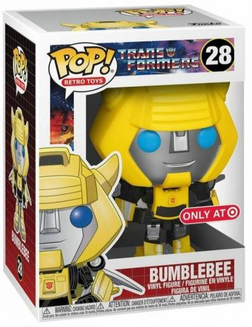 Figurine Funko Pop Transformers #28 Bumblebee avec ailes