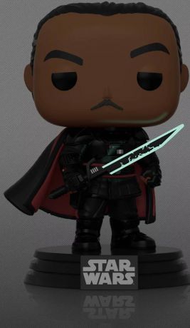 Figurine Funko Pop Star Wars : Le Mandalorien #380 Moff Gideon - Glow in the Dark