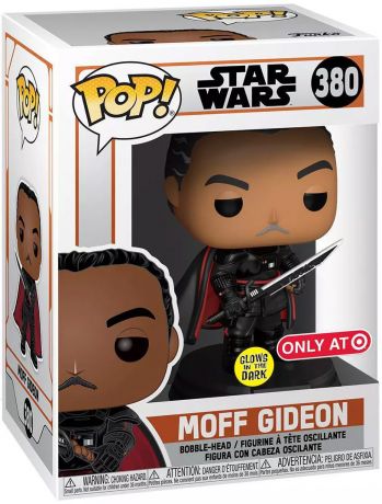 Figurine Funko Pop Star Wars : Le Mandalorien #380 Moff Gideon - Glow in the Dark