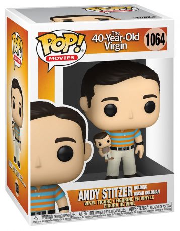 Figurine Funko Pop 40 ans, toujours puceau #1064 Andy Stitzer