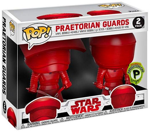 Figurine Funko Pop Star Wars 8 : Les Derniers Jedi Gardes d'élite Prétorien - 2 Pack