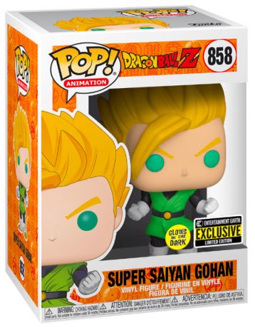 Figurine Funko Pop Dragon Ball Z #858 San gohan Super Saiyan - Glow In The Dark