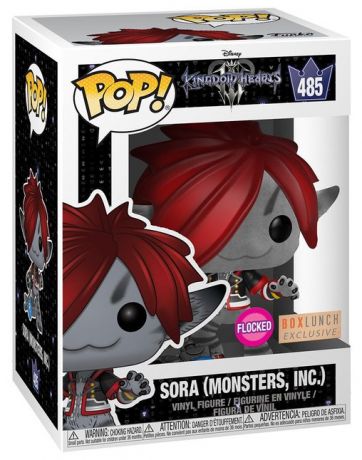 Figurine Funko Pop Kingdom Hearts #485 Sora Monstres et Compagnie - Flocked