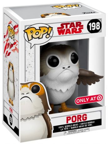 Figurine Funko Pop Star Wars 8 : Les Derniers Jedi #198 Porg - Ailes ouvertes