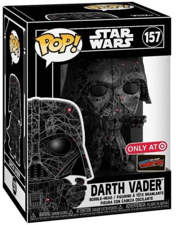 Figurine Funko Pop Star Wars : Futura #157 Dark Vador 