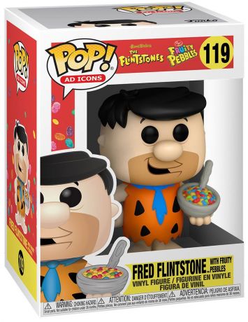 Figurine Funko Pop Hanna-Barbera #119 Fred Pierrafeu (Les Pierrafeu)