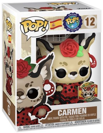 Figurine Funko Pop Autour du Monde #12 Carmen (Espagne) 