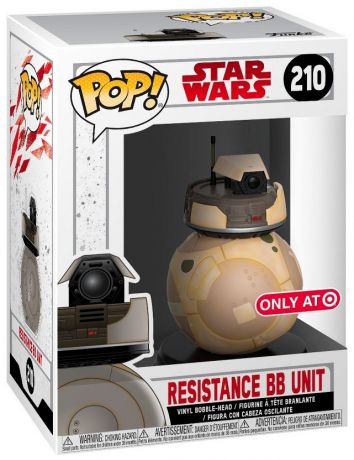 Figurine Funko Pop Star Wars 8 : Les Derniers Jedi #210 Resistance BB Unit - Orange