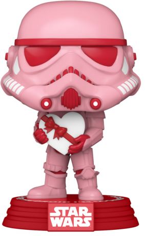 Figurine Funko Pop Star Wars : Saint-Valentin #418 Clone Trooper - Saint Valentin