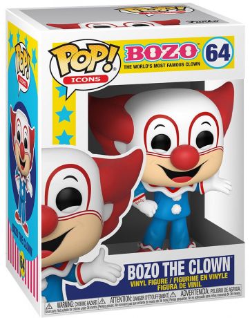 Figurine Funko Pop Icônes de Pub #64 Bozo le Clown
