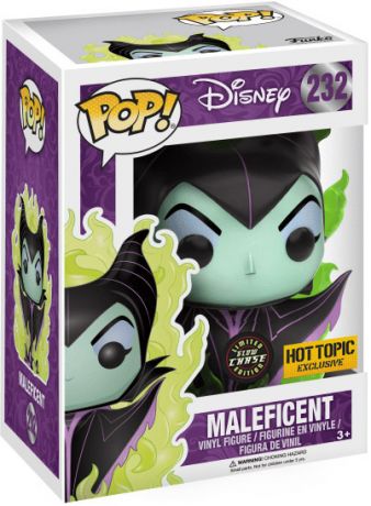 Figurine Funko Pop La Belle au Bois Dormant [Disney] #232 Maléfique flammes [Chase]