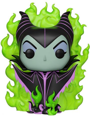 Figurine Pop La Belle au Bois Dormant [Disney] #384 pas cher : Malefique -  Pailleté