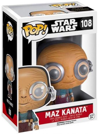 Figurine Funko Pop Star Wars 7 : Le Réveil de la Force #108 Maz Kanata