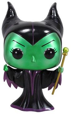 Figurine Funko Pop La Belle au Bois Dormant [Disney] #09 Maléfique Métallique - 23 cm 