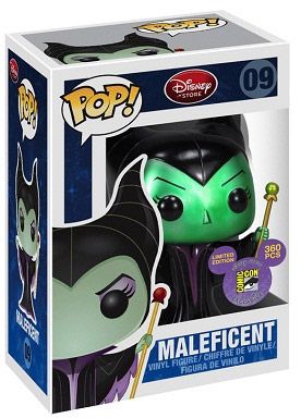 Figurine Funko Pop La Belle au Bois Dormant [Disney] #09 Maléfique Métallique - 23 cm 