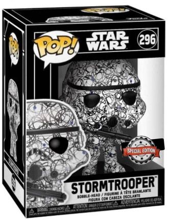 Figurine Funko Pop Star Wars : Futura #296 Stormtrooper 