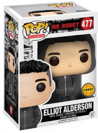 Figurine Funko Pop Mr. Robot #477 Elliot Alderson Capuche [CHASE]