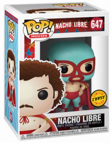 Figurine Funko Pop Super Nacho #647 Super Nacho masqué [Chase]