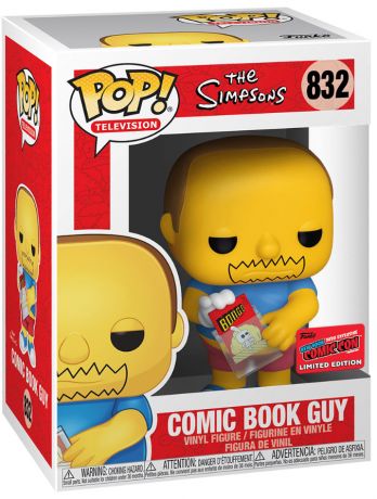 Figurine Funko Pop Les Simpson #832 Le vendeur de B.D.