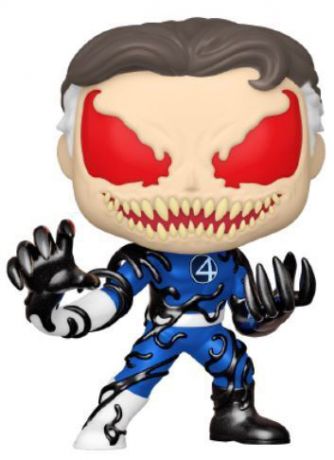 Figurine Funko Pop Venom [Marvel] #689 M. Fantastique vénomisé - Métallique 