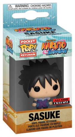 Figurine Pop Naruto pas cher : Sasuke - Porte clés