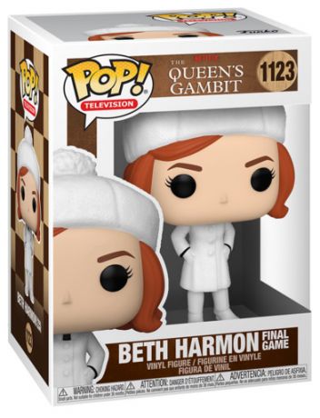 Figurine Funko Pop Le Jeu de la dame #1123 Elizabeth Harmon tenue Finale