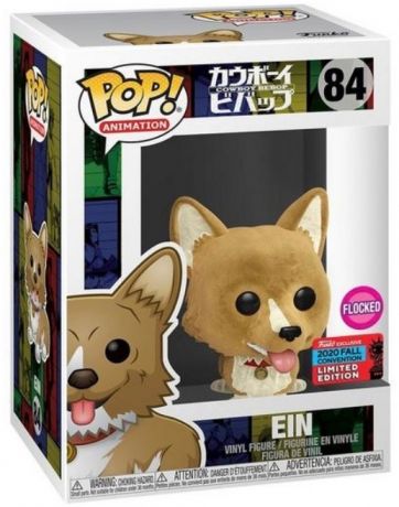 Figurine Funko Pop Cowboy Bebop #84 Ein - Flocked