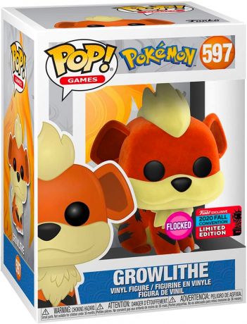 Figurine Funko Pop Pokémon #597 Caninos - Flocked