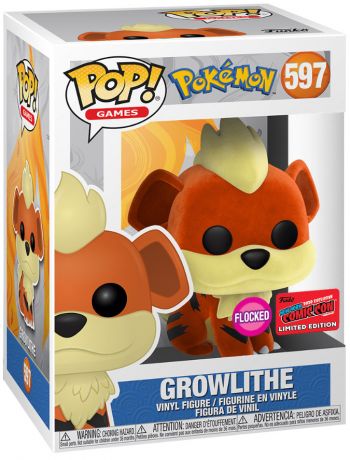 Figurine Funko Pop Pokémon #597 Caninos - Flocked